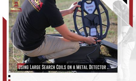 Using Large Search Coils on a Metal Detector