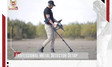 Professional Metal Detector Setup